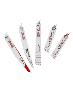 Milwaukee 49-22-3305 Sawzall 5 Piece Demolition Blade Set