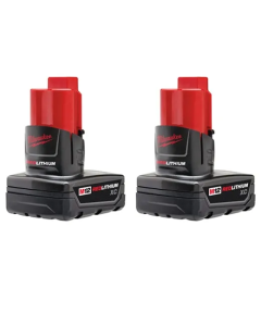 Milwaukee 48-11-2412 M18 REDLITHIUM XC Battery Two Pack