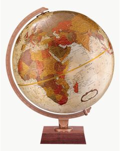 Replogle Globes Northwoods 12" Bronze Metallic Raised Relief Desk 