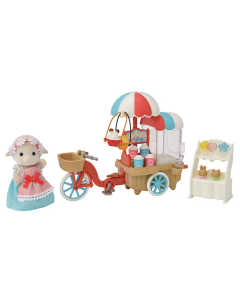 Calico Critters Popcorn Delivery Trike CC2026