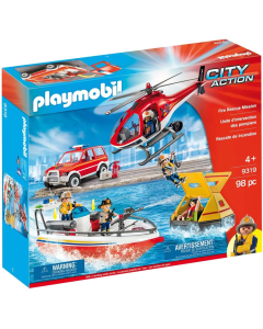 Playmobil CITY ACTION Fire Rescue Mission 9319