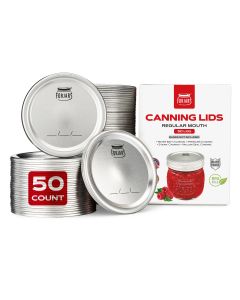 ForJars Regular Mouth Canning Lids 50 Pack