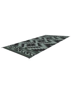 Kuma Sante Fe Boho Outdoor Mat 18' x 9' Sage/Black