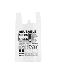 Reusable Shopping Bags, Multipurpose - 100 Pack