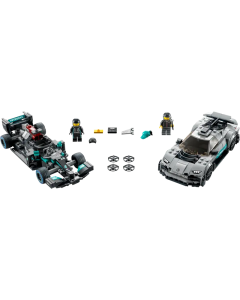 LEGO SPEED CHAMPIONS Mercedes-AMG F1 W12 E Performance & Mercedes-AMG Project One 564 Pieces 76909