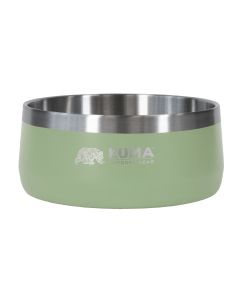Kuma Stainless Steel Dog Bowl Sage