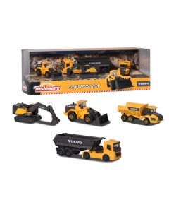 Majorette Volvo Construction 4 Piece Set
