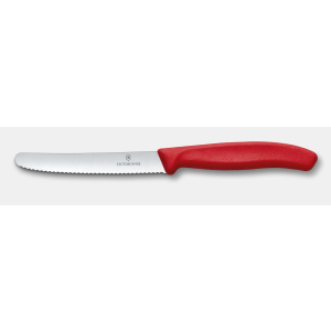 Victorinox Swiss Classic Tomato And Table Knife 11cm Blade - Red