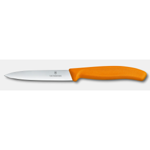 Victorinox Swiss Classic Paring Knife 10cm Blade - Orange