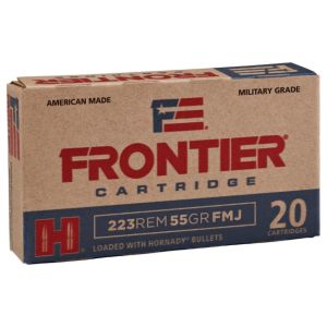 Hornady Frontier 223 Remington 55GR HP Match FR140