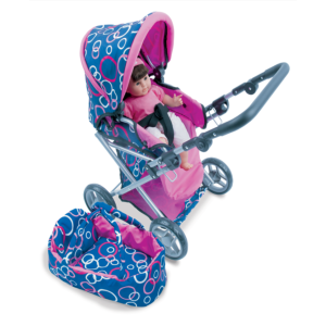 Playwell Doll Stroller With Carry Cot E9346