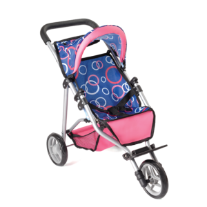 Playwell 3-Wheel Doll Stroller E9326