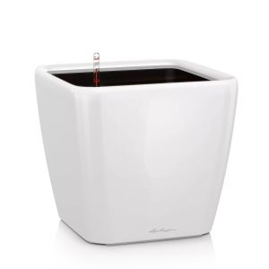 Lechuza QUADRO LS 35 white high-gloss 16160