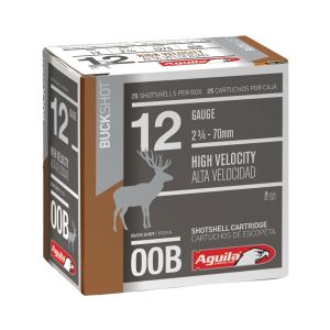 Aguila Ammunition 12GA 2-3/4" 00B Buckshot 1CHB1320