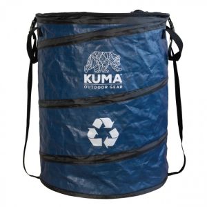 Kuma Pop Up Recycle Bin Blue