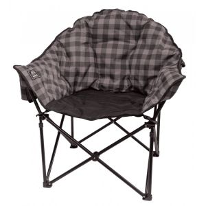 Kuma Lazy Bear Adult Camp Chair Black/Grey