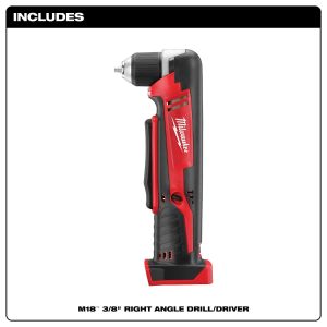Milwaukee M18 Cordless Right Angle Drill (Tool Only) 2615-20  