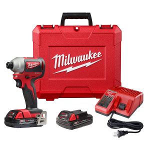 Milwaukee 2850-22CT M18 1/4" Hex Impact Driver Kit