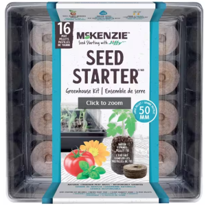 MCKENZIE Seed Starting Tray 16 Pellets