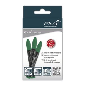 Pica Green Lumber Crayon (Pack of 12)