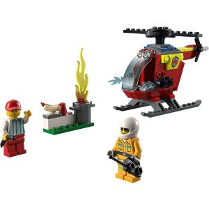 LEGO CITY Fire Helicopter - 53 Pieces - 60318