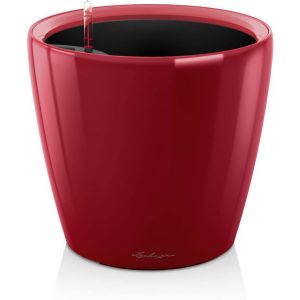 Lechuza Classico Premium 35 Planter - Scarlet Red Gloss - 5