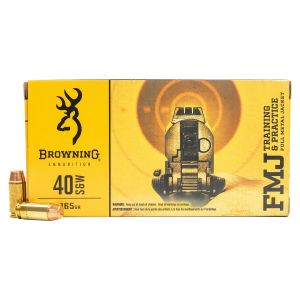 Browning 40 S&W Target 165GR FMJ B191800402