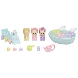 Calico Critters Triplets Baby Bathtime Set CC2076
