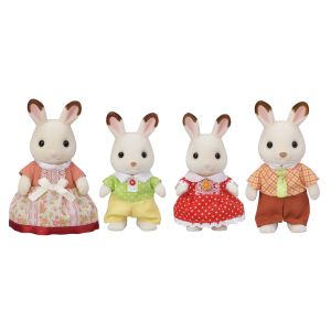 Calico Critters Chocolate Rabbit Family CC2028