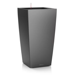 Lechuza CUBICO 22 charcoal metallic 18463