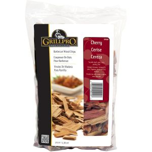 Grillpro Cherry Wood Chips for Grilling, Smoking Meat 2lbs
