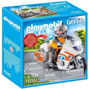Playmobil Emergency Motorbike 70051