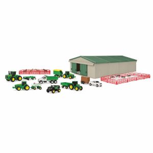 TOMY John Deere 70 Piece Farm Playset 46276