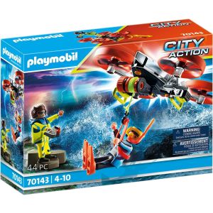 Playmobil Driver Rescue With Drone 70143