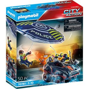 Playmobil Police Parachute with Amphibious Vehicle 70781