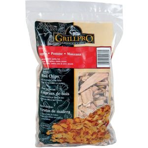 Grillpro Apple Wood Chips for Grilling, Smoking Meat 2lbs