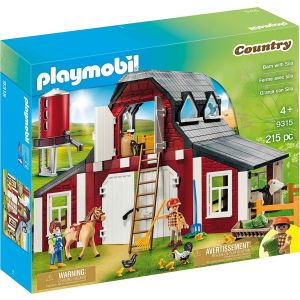 Playmobil Barn With Silo 9315