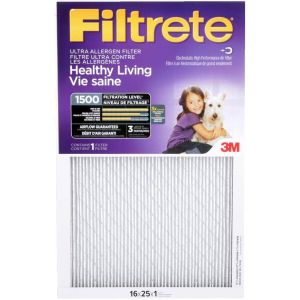 Filtrete Healthy Living Ultra Allergen Furnace Filter - 1" x 16" x 25"
