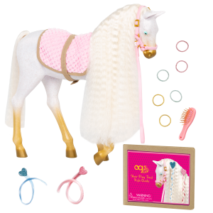 Our Generation Horse - Andalusian Hair Play Foal 12"