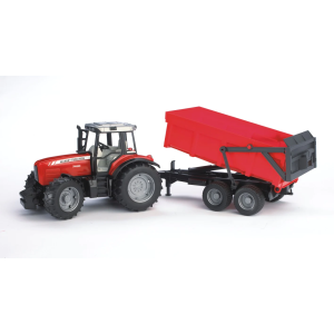 Bruder 02045 Massey Ferguson 7480 with Dumping Trailer | La Crete Home Hardware
