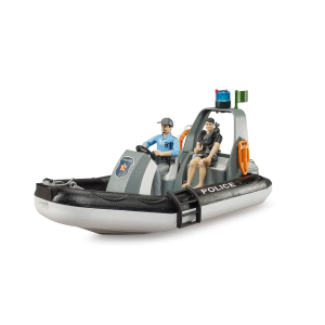 Bruder Bworld Police Boat With Two Figures 62733