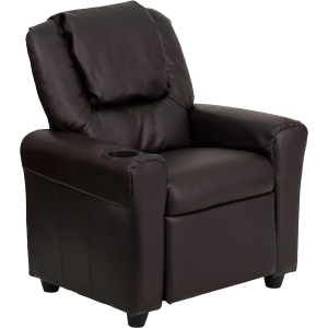 Big Day Furniture Child Recliners - Brown