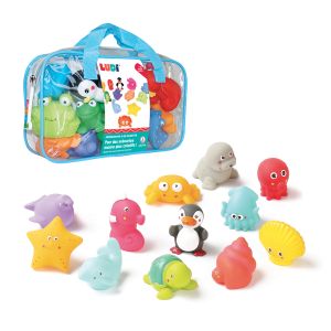 LUDI Squirt Toys Ocean 12 Pieces
