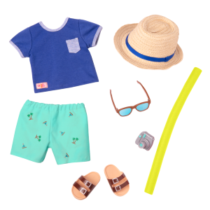 Our Generation Doll Deluxe Outfit - By The Beach