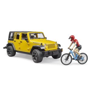 Bruder Rubicon With Bike 02543