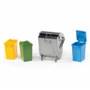 Bruder 02607 Garbage Can Set