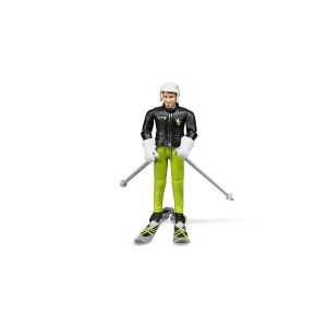 Bruder 60040 Skier w/ Accessories