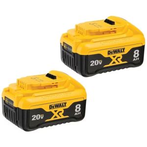 Dewalt 20V MAX XR 8Ah Battery (2 Pack) DCB208-2