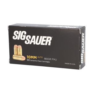 Sig Sauer Elite Performance 10mm 180GR FMJ E10MB1-50