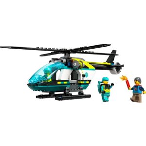 LEGO CITY Emergency Rescue Helicopter 226 Pieces 60405